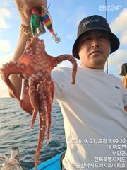21일 주간문어 안정권~~덩치급 문어들, 오늘도 잘 나오고 있어요~실시간~ 군산낚시프라자 스마트호