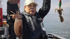 10/11 쭈꾸미 갑오징어 조황
